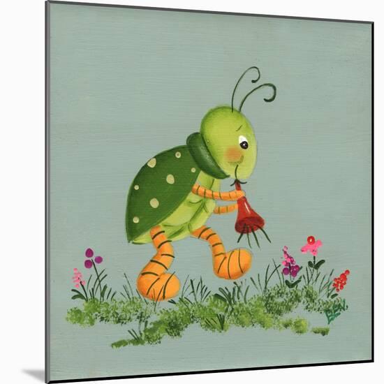 Cricket-Beverly Johnston-Mounted Giclee Print