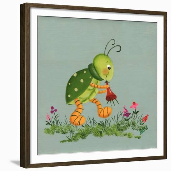 Cricket-Beverly Johnston-Framed Giclee Print