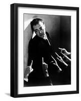 Crime and Punishment, Peter Lorre, 1935-null-Framed Photo