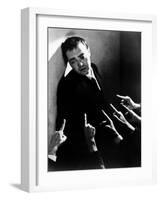 Crime and Punishment, Peter Lorre, 1935-null-Framed Photo