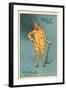 Crime and Punishment: Prisoner Holding a Pickaxe (Chromolitho)-Dudley Hardy-Framed Giclee Print