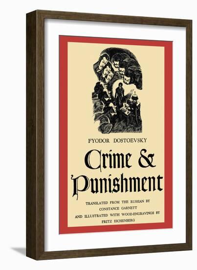 Crime and Punishment-Fritz Eichenberg-Framed Art Print