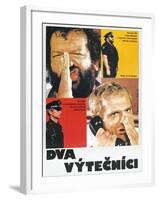 Crime Busters, Polish poster, Bud Spencer, Terence Hill, 1977-null-Framed Art Print