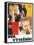 Crime Busters, Polish poster, Bud Spencer, Terence Hill, 1977-null-Framed Stretched Canvas