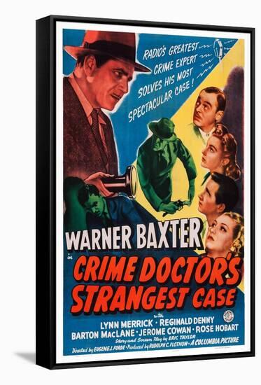 Crime Doctor's Strangest Case-null-Framed Stretched Canvas