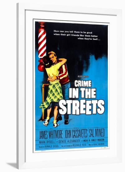 Crime in the Streets-null-Framed Art Print