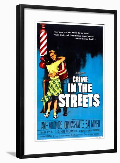 Crime in the Streets-null-Framed Art Print