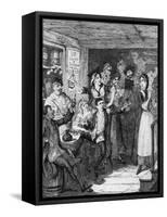 Crime, Jack Sheppard-George Cruikshank-Framed Stretched Canvas