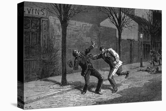 Crime, Murder, 1879-Henry Meyer-Stretched Canvas
