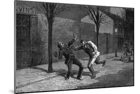 Crime, Murder, 1879-Henry Meyer-Mounted Art Print