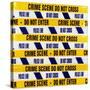 Crime Scene Tape-Kevin Curtis-Stretched Canvas