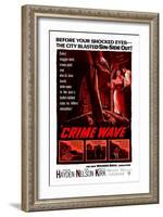 Crime Wave-null-Framed Art Print