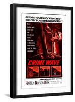 Crime Wave-null-Framed Art Print