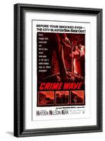 Crime Wave-null-Framed Art Print