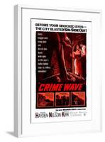 Crime Wave-null-Framed Art Print