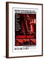 Crime Wave-null-Framed Art Print