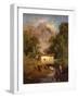 Crimean Landscape, Russian Painting of 19th Century-Fyodor Vasil'yev-Framed Giclee Print