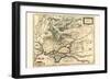 Crimean Peninsula-Willem Janszoon Blaeu-Framed Art Print