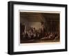 Crimean Tatars Children's School, 1856-Carlo Bossoli-Framed Giclee Print