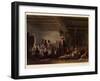 Crimean Tatars Children's School, 1856-Carlo Bossoli-Framed Giclee Print