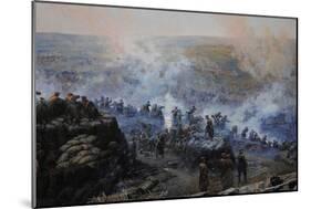 Crimean War (1853-1856). Siege of Sevastopol, 1854-1855, by Franz Alekseyevich Roubaud (1856-1928)-null-Mounted Giclee Print