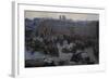 Crimean War (1853-1856). Siege of Sevastopol, 1854-1855, by Franz Alekseyevich Roubaud (1856-1928)-null-Framed Giclee Print