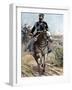 Crimean War: King Vittorio Emanuele (Victor-Emmanuel) II (1820-1878) Reviews His Troops Destined Fo-Tancredi Scarpelli-Framed Giclee Print