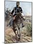 Crimean War: King Vittorio Emanuele (Victor-Emmanuel) II (1820-1878) Reviews His Troops Destined Fo-Tancredi Scarpelli-Mounted Giclee Print