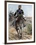 Crimean War: King Vittorio Emanuele (Victor-Emmanuel) II (1820-1878) Reviews His Troops Destined Fo-Tancredi Scarpelli-Framed Giclee Print