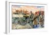 Crimean War: Russian Artillery Lord of the Battle of Balaklava on 25/10/1854 - Crimean War: Russian-Giuseppe Rava-Framed Giclee Print
