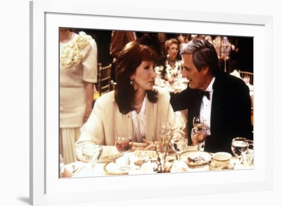 Crimes and delits CRIMES AND MISDEMEANORS, 1989 by WOODY ALLEN with Anjelica Huston and Alan Alda (-null-Framed Photo