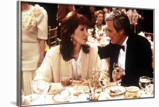 Crimes and delits CRIMES AND MISDEMEANORS, 1989 by WOODY ALLEN with Anjelica Huston and Alan Alda (-null-Framed Photo