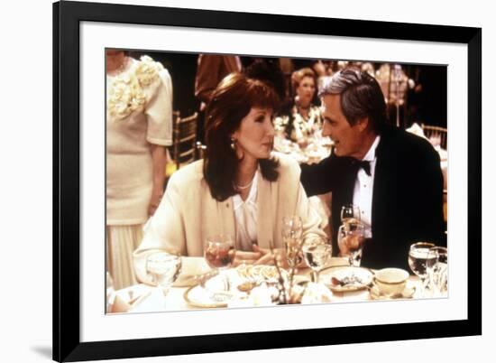 Crimes and delits CRIMES AND MISDEMEANORS, 1989 by WOODY ALLEN with Anjelica Huston and Alan Alda (-null-Framed Photo