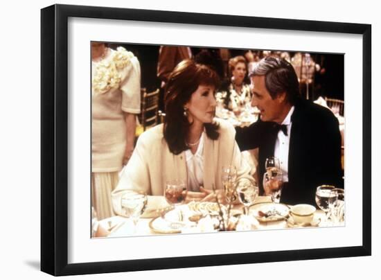 Crimes and delits CRIMES AND MISDEMEANORS, 1989 by WOODY ALLEN with Anjelica Huston and Alan Alda (-null-Framed Photo