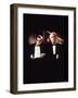 Crimes and delits CRIMES AND MISDEMEANORS, 1989 by WOODY ALLEN with Woody Allen and Martin Landau (-null-Framed Photo