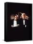 Crimes and delits CRIMES AND MISDEMEANORS, 1989 by WOODY ALLEN with Woody Allen and Martin Landau (-null-Framed Stretched Canvas