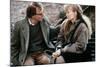 Crimes and delits CRIMES AND MISDEMEANORS, 1989 by WOODY ALLEN with Woody Allen and Mia Farrow (pho-null-Mounted Photo
