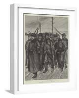 Criminal Prisoners on the March-Julius Mandes Price-Framed Giclee Print