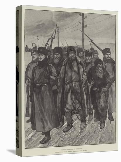 Criminal Prisoners on the March-Julius Mandes Price-Stretched Canvas