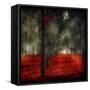 Crimson 12-Tracey Telik-Framed Stretched Canvas