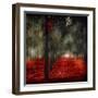 Crimson 12-Tracey Telik-Framed Art Print