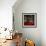 Crimson 12-Tracey Telik-Framed Art Print displayed on a wall