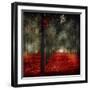 Crimson 12-Tracey Telik-Framed Art Print