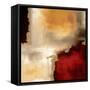 Crimson Accent I-Laurie Maitland-Framed Stretched Canvas