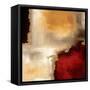 Crimson Accent I-Laurie Maitland-Framed Stretched Canvas