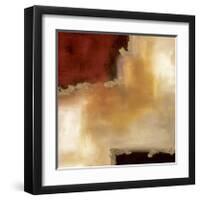 Crimson Accent II-Laurie Maitland-Framed Giclee Print