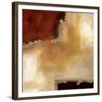 Crimson Accent II-Laurie Maitland-Framed Giclee Print