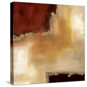 Crimson Accent II-Laurie Maitland-Stretched Canvas