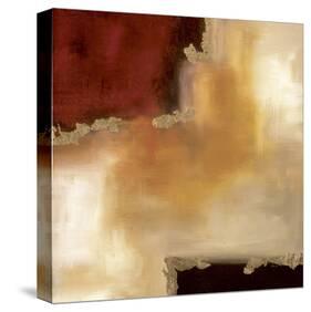 Crimson Accent II-Laurie Maitland-Stretched Canvas