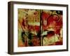 Crimson and Copper II-Ruth Palmer-Framed Art Print